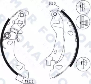 FOMAR FRICTION FO 0585